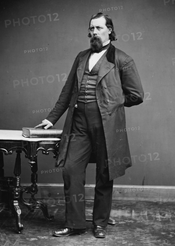 Ward Hill Lamon of Pennsylvania, between 1855 and 1865. Creator: Unknown.