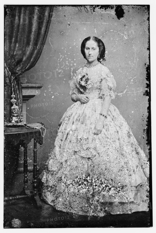 Myra Clark Gaines, between 1855 and 1865. Creator: Unknown.