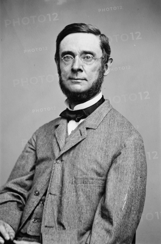 Rev. P.H. Fowler, between 1855 and 1865. Creator: Unknown.