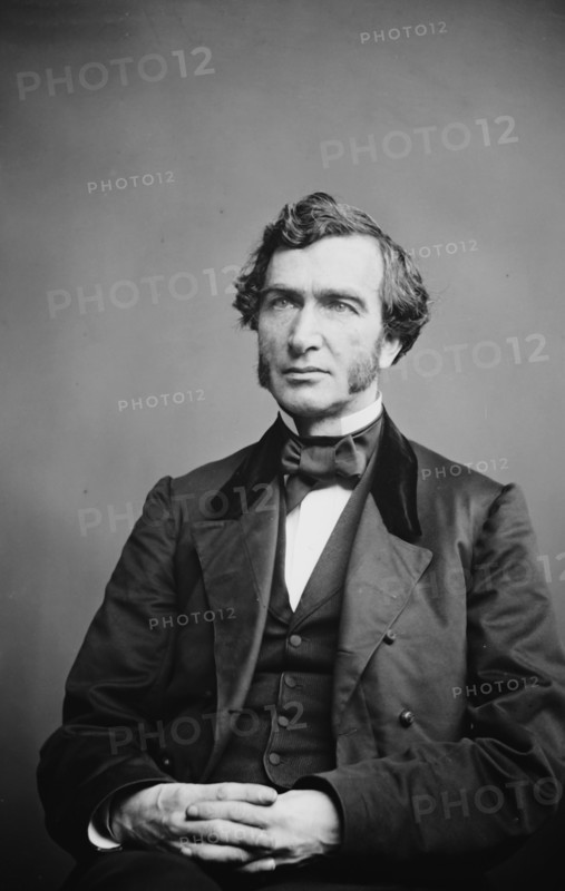 Justin Smith Morrill of Vermont, between 1855 and 1865. Creator: Unknown.