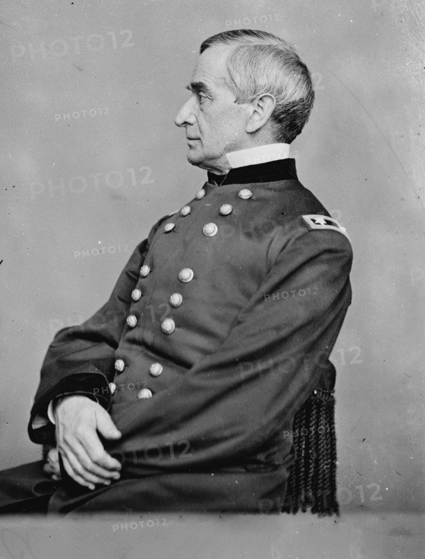 General Robert Anderson, US Army, between 1855 and 1865. Creator: Unknown.