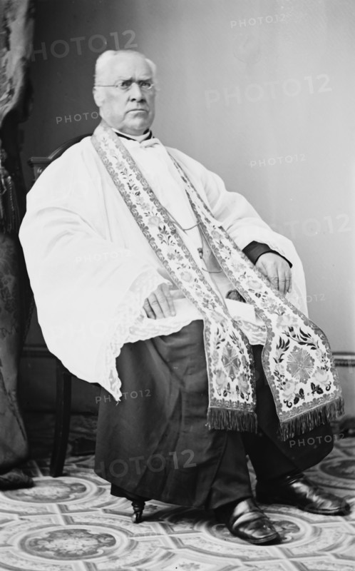Rev. G.R. Brophy, between 1855 and 1865. Creator: Unknown.