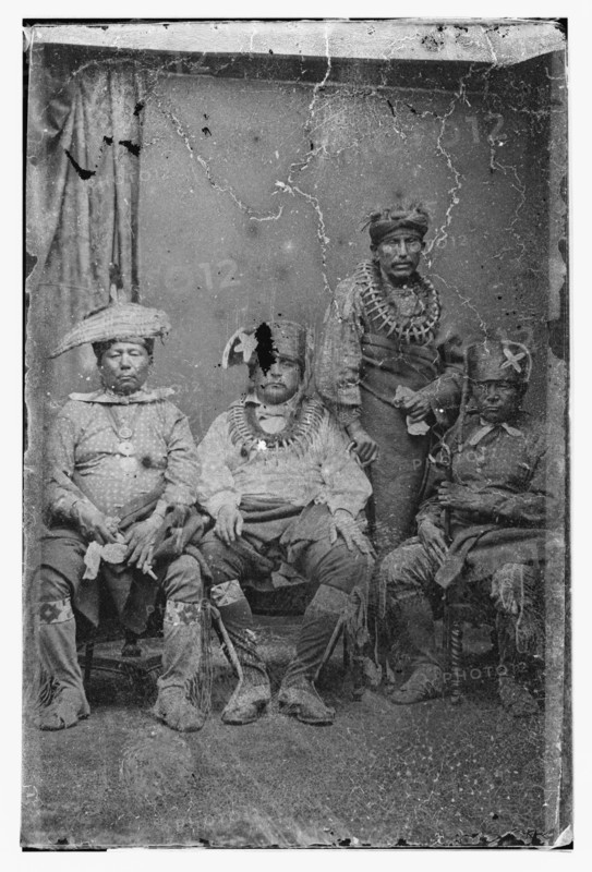Sac & Fox, between 1855 and 1865. Creator: Unknown.