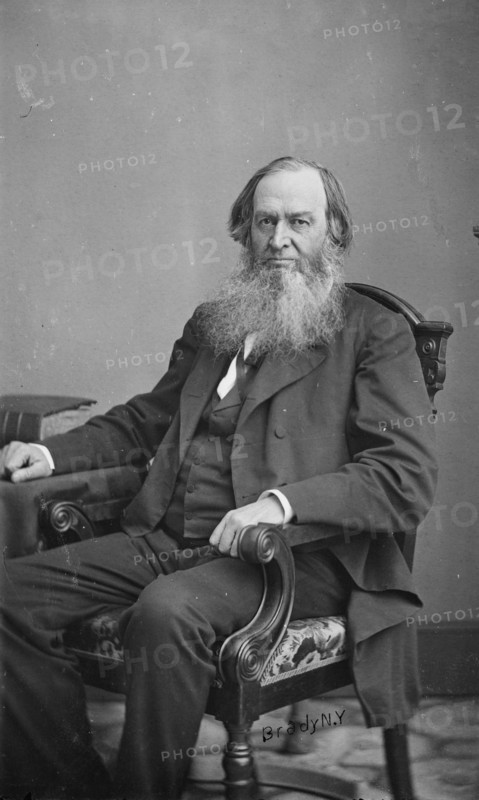 Gerrit Smith of New York, between 1855 and 1865. Creator: Unknown.