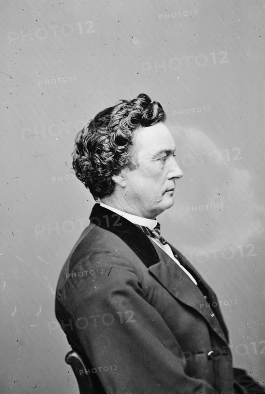 Richard Yates of Illinois, between 1855 and 1865. Creator: Unknown.