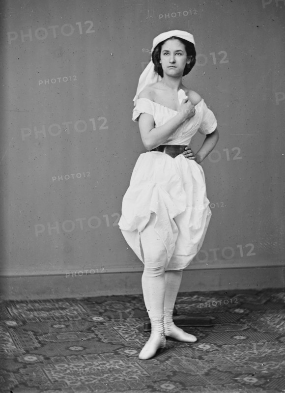 Ella Jackson, between 1855 and 1865. Creator: Unknown.