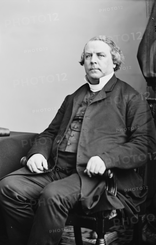 Bishop Henry W. Lee of Iowa, between 1855 and 1865. Creator: Unknown.