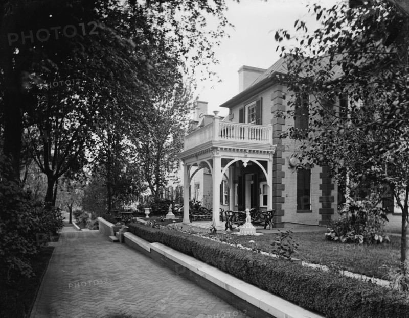 Naval Academy, Annapolis. Supts. Residence, between 1860 and 1880. Creator: Unknown.