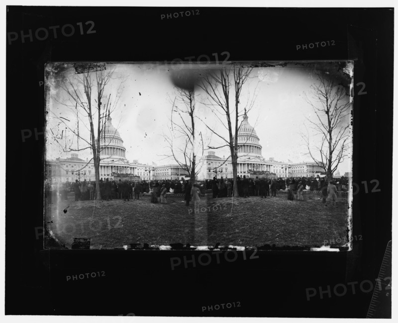 Rutherford Hayes' 1877 inauguration, 1877. Creator: Unknown.