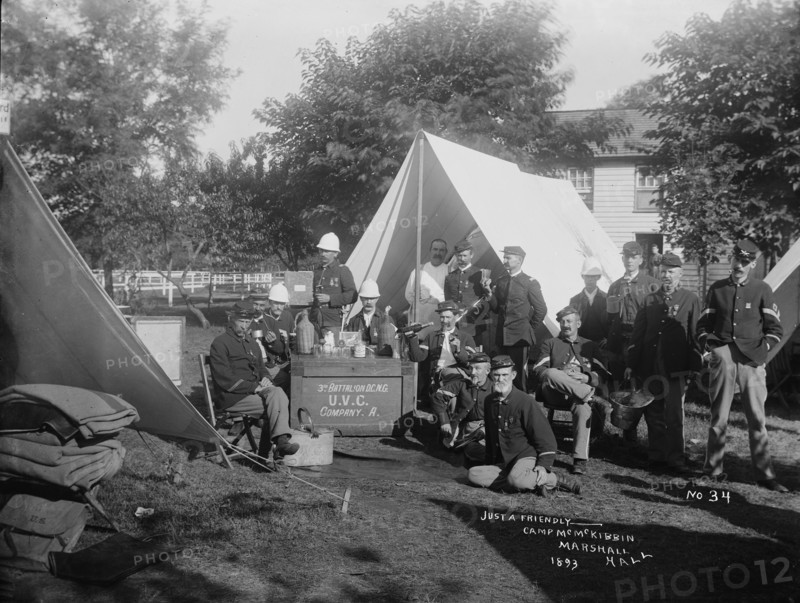 Just a friendly____, 1893. Creator: Unknown.