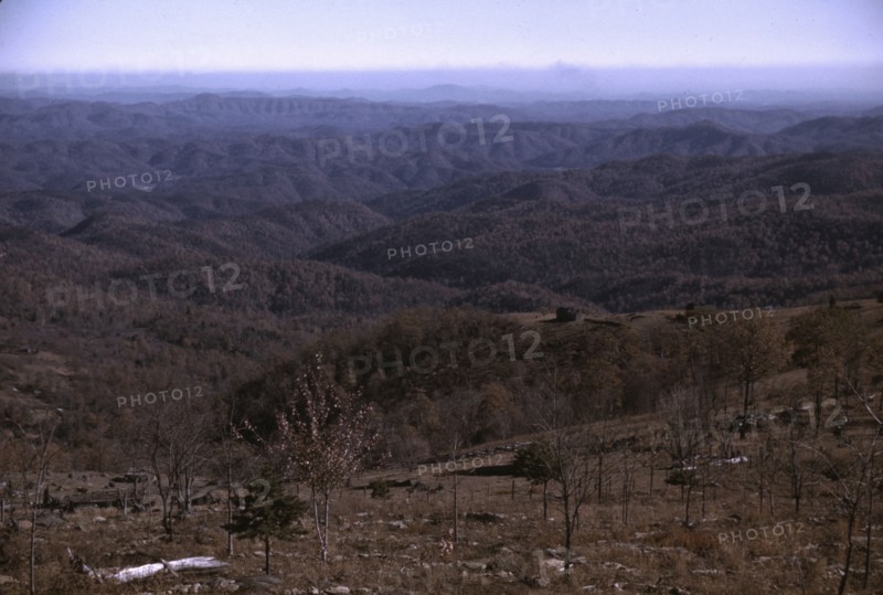 View from the Skyline Drive, Virginia., ca. 1940. Creator: Jack Delano.