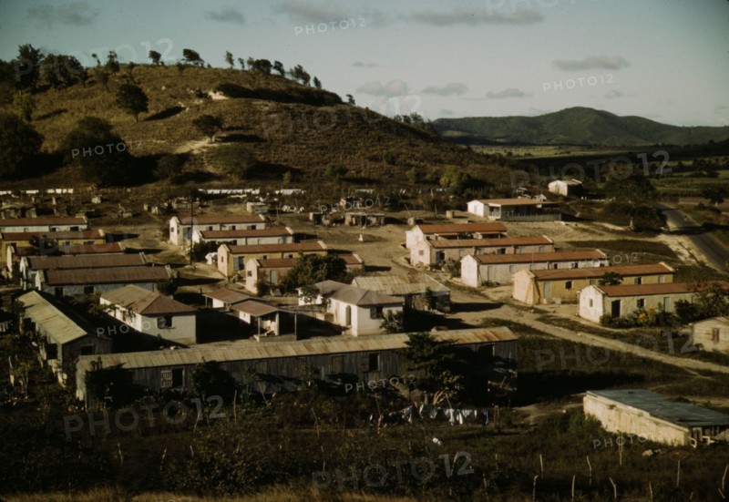 A land and utility municipal housing project, Ponce, Puerto Rico, 1941. Creator: Jack Delano.
