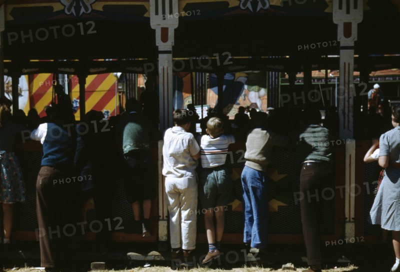 At the Vermont state fair, Rutland, 1941. Creator: Jack Delano.