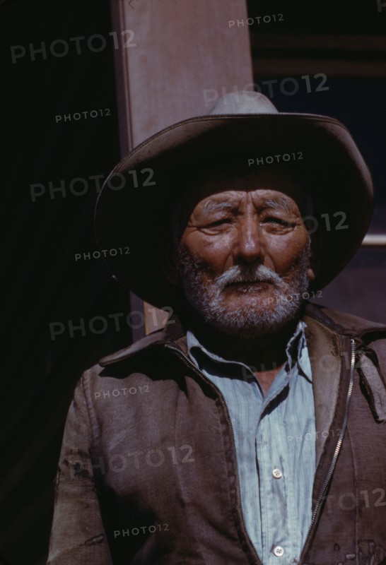 Man, possibly a farmer or agricultural laborer, between 1941 and 1942. Creator: Unknown.