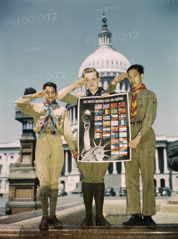 United Nations Fight for Freedom..., 1943. Creator: John Rous.