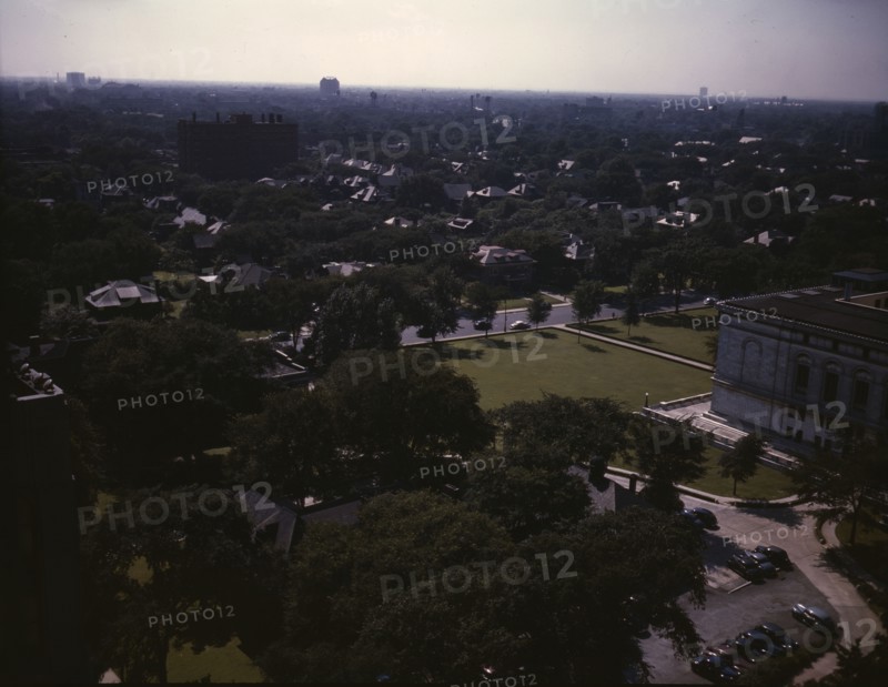 Looking west from the Maccabees Building, 1942. Creator: Arthur S Siegel.