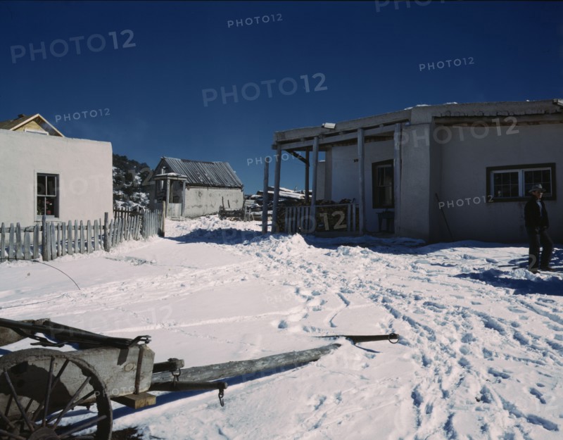 Trampas, New Mexico, 1943. Creator: John Collier.