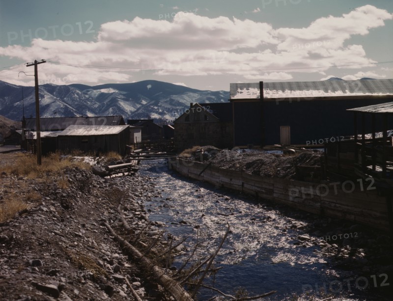 Willow Creek, Creede, Colorado, 1942. Creator: Andreas Feininger.