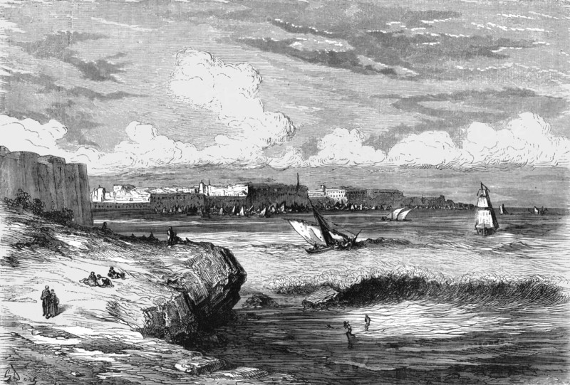'Cadiz; An Autumn Tour in Andalusia', 1875. Creator: Gustave Doré.