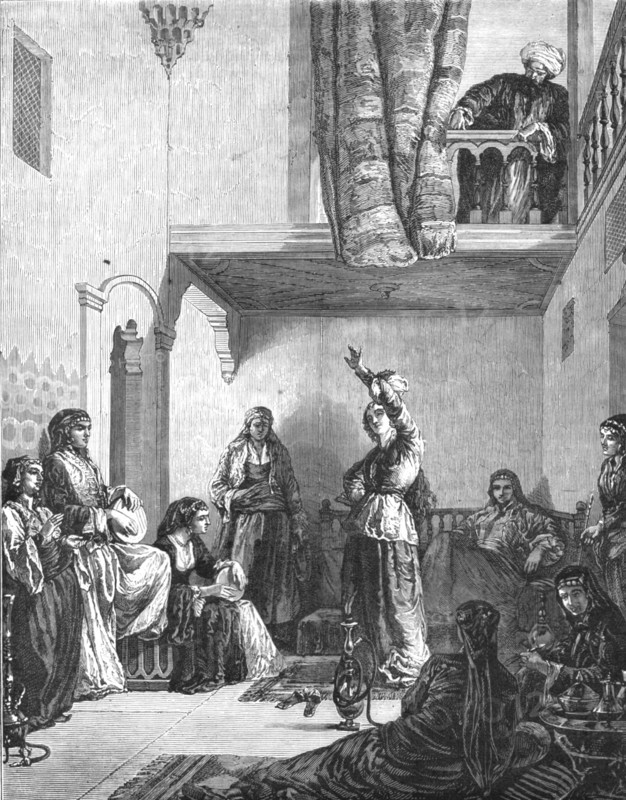 'Gipsy Dancer; Notes on Albania', 1875. Creator: Frederick A. Lyons.