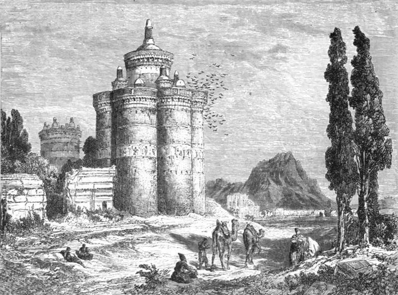 'View near Ispahan; A Ramble in Persia', 1875. Creator: Armin Vambery.