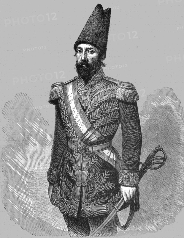 'A Persian in Official Costume; A Ramble in Persia', 1875. Creator: Armin Vambery.