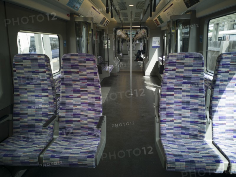 Elizabeth Line, Abbey Wood, London, UK, May 2022. Creator: Ethel Davies.