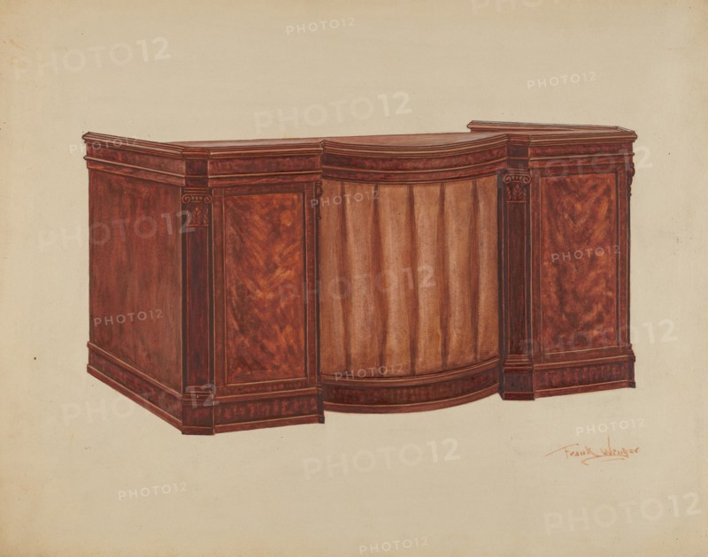 Desk, 1936.
