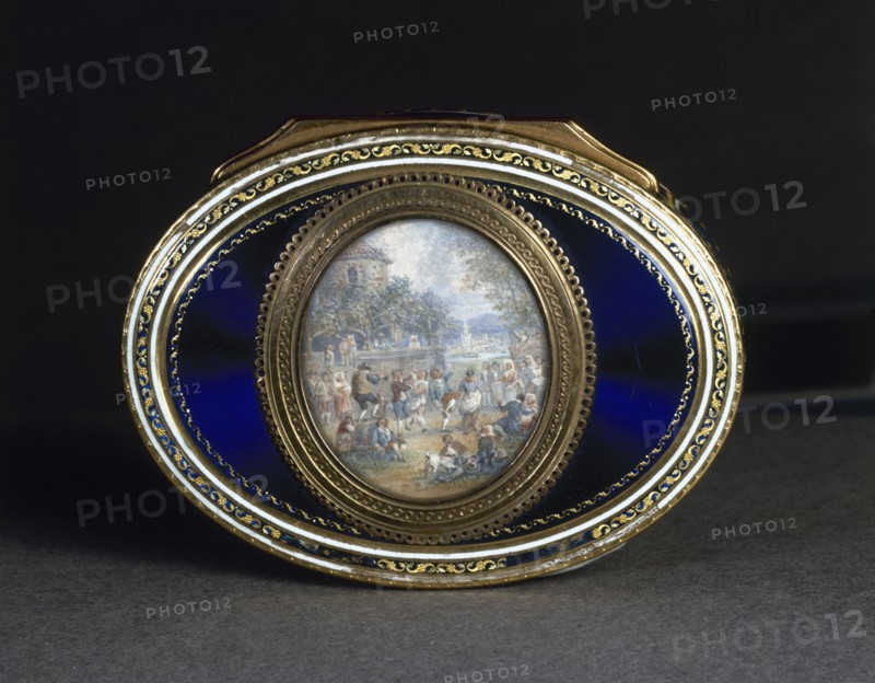 Snuff box, c1780.