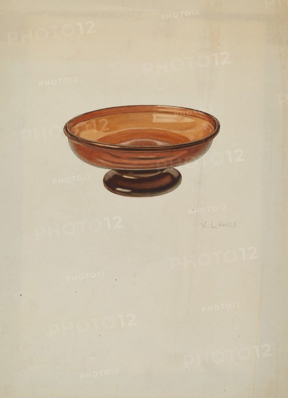 Dish, c. 1940.