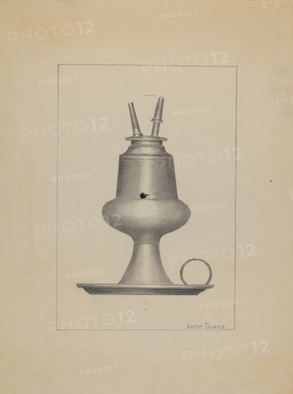 Lamp, c. 1937.