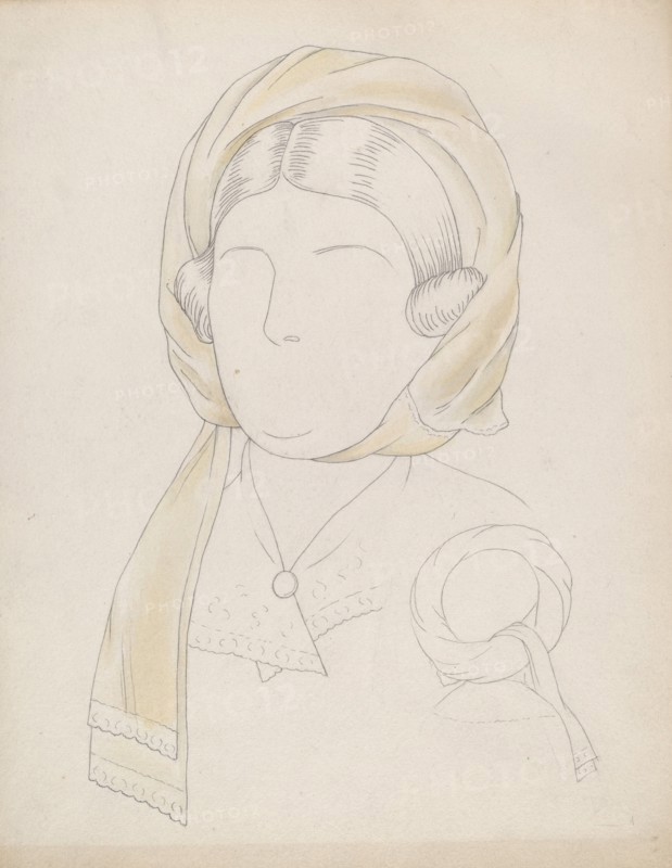 Headdress, c. 1937.
