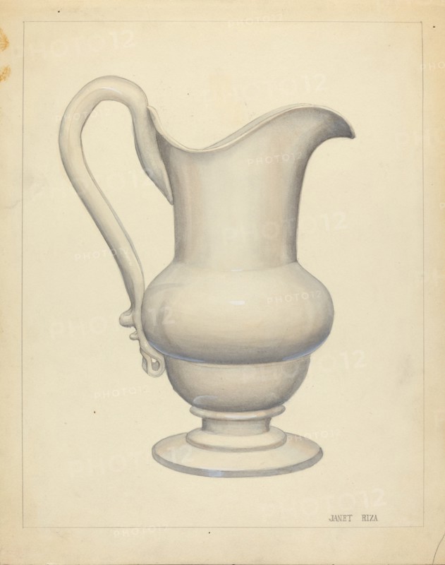 Pitcher, c. 1940.