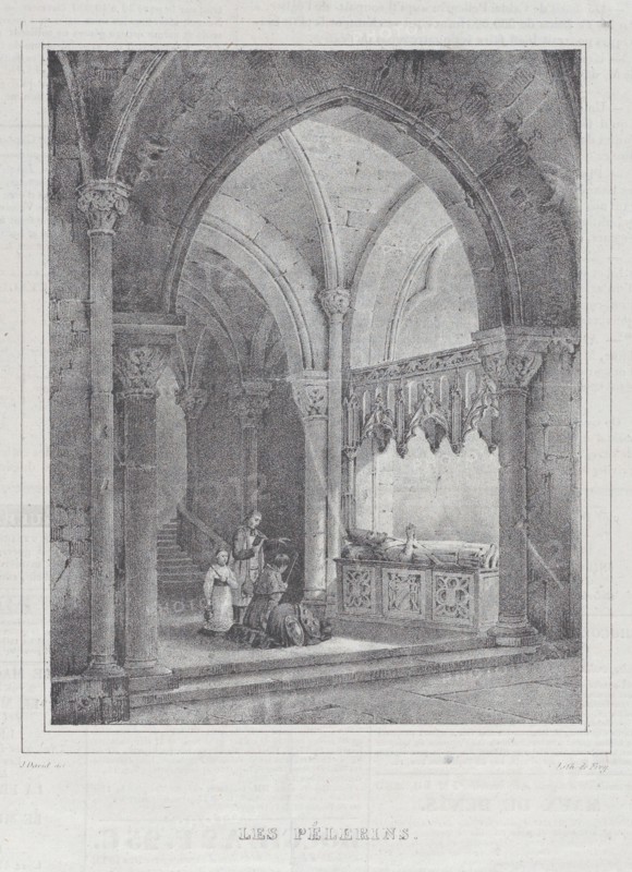 Les Pélerins, ca. 1834.