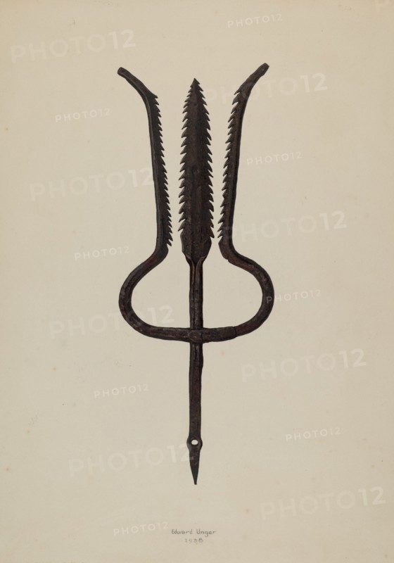 Eel Spear, 1938.