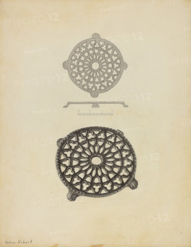 Trivet, c. 1940.