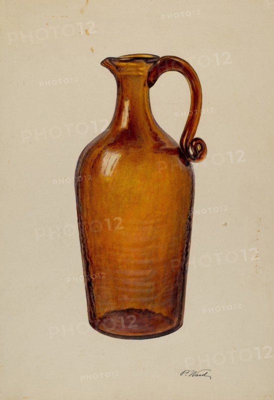 Glass Jug, c. 1940.