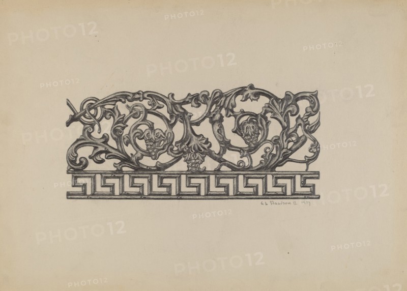 Fence, 1937.