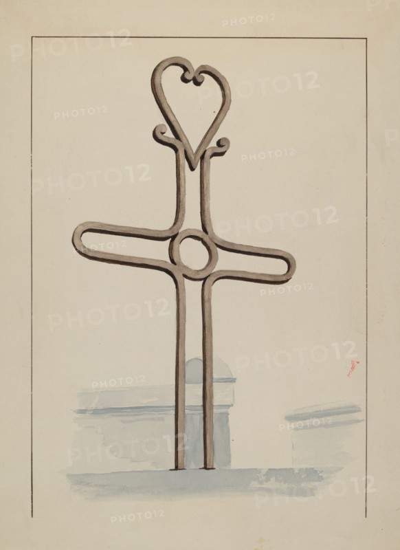 Cross, c. 1936.