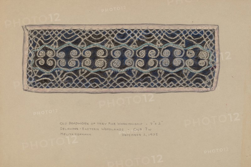 Beadwork, 1935.