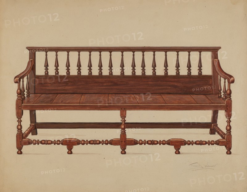 Settee, 1935/1942.