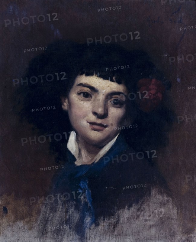 Portrait of a woman.