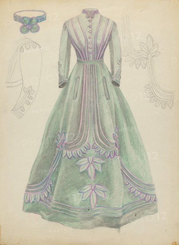 Silk Gown, c. 1936.