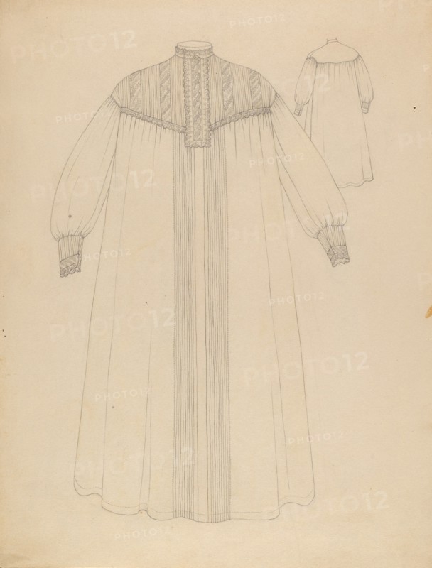 Nightgown, c. 1936.