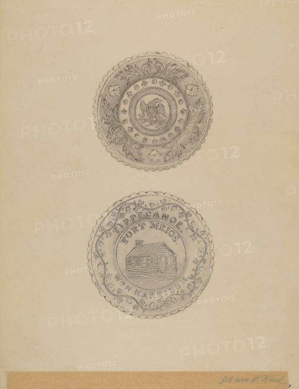 Cup Plates, 1935/1942.