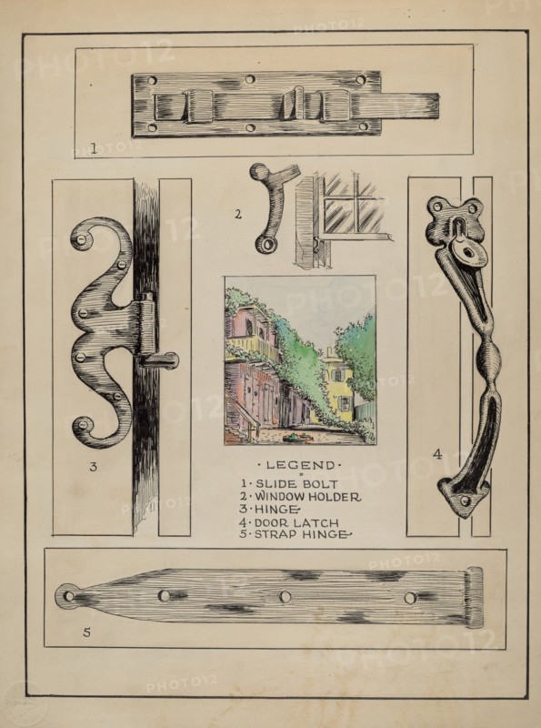 Iron Hardware, c. 1936.
