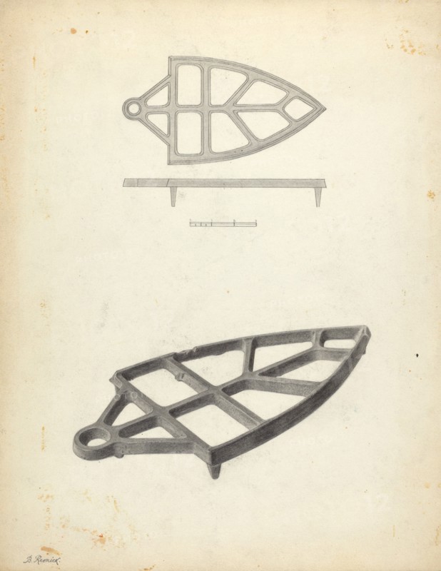 Trivet, c. 1938.