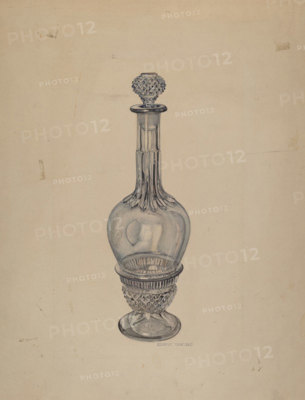 Decanter, c. 1940.