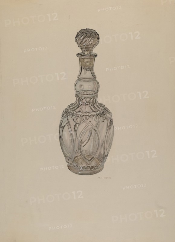 Decanter, c. 1940.