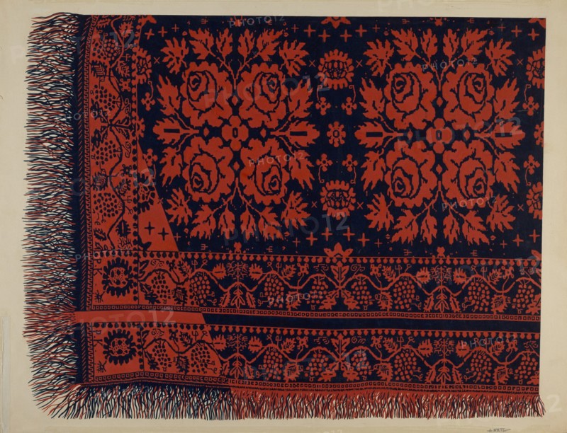 Coverlet, 1935/1942.